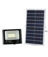 35W Solara LED strålkastare med solcell - IP65, svart, fjärrkontroll