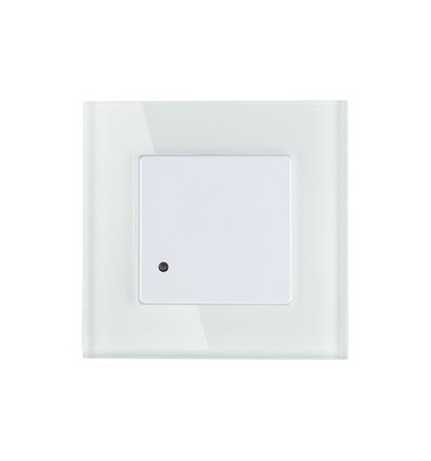 Väggmonterad mikrovågssensor - Vit, för infällnad, max 300W