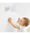 Väggmonterad mikrovågssensor - Vit, för inbyggnad, Max 300W