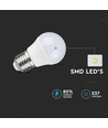 G45 LED-lampa 3.5W E27 - RGB+6400K Dimbar, RF-kontroll, Dimbar.