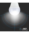 G45 LED-lampa 3.5W E27 - RGB+6400K Dimbar, RF-kontroll, Dimbar.