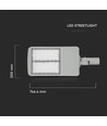 200W LED Gatlykta - Samsung-chip 5700K (140lm/W, Inventronics, dimbar).