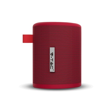 Bärbar Bluetooth-högtalare med TWS-funktion - 1500mAh Batteri, Röd.