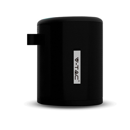 5W bärbar Bluetooth-högtalare - Svart, 1500mAh, TWS, mikrofon