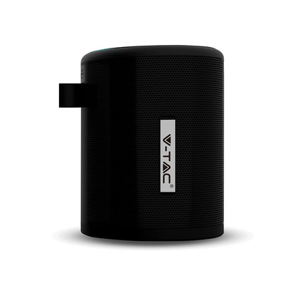 Bärbar Bluetooth-högtalare - 1500mAh Batteri, Micro USB-kabel (TWS), Svart