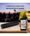 Bärbar Bluetooth-högtalare - 1200mAh batteri, TWS-funktion.