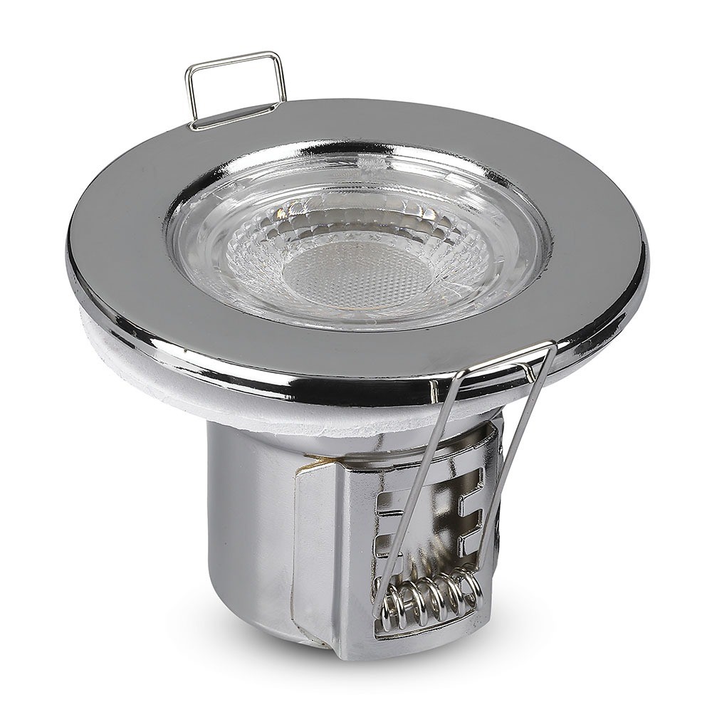 5w Spotlight Samsung Chip 6400k Krom Dimbar Kulör : Kall