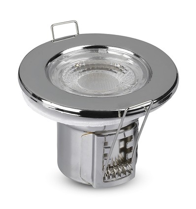 5W Ø8,15cm LED downlight - Brandhämmande, Samsung LED chip, IP65, dimbar, Hål: Ø5,7 cm, Mått: Ø8,15 cm