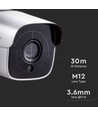 1080P IP övervakningskamera, 12V - IP65, 2.0MP bullet, 20-30m IR, inomhus/utomhus