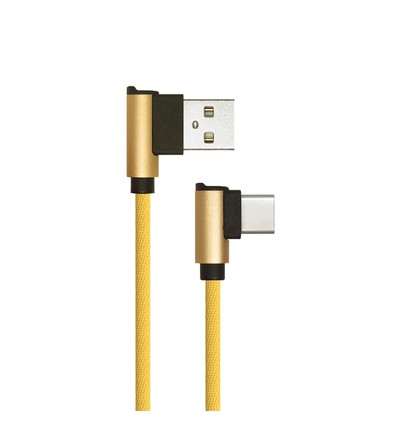 1M USB-kabel Typ-C - Guld (Diamond Serie)