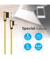 1M USB-kabel Typ-C - Guld (Diamond Serie)