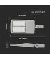 150W LED Gatulampa - Samsung chip 5700K, Inventronics driver, 140 lm/W