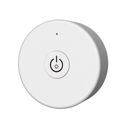 LEDlife rWave rund mini fjärrkontroll - 1 zone, inkl. magnethållare