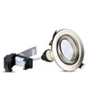 5W Spotlampa GU10 - Lampa, Satin Nickel, 4000K, 3 st./förpackning