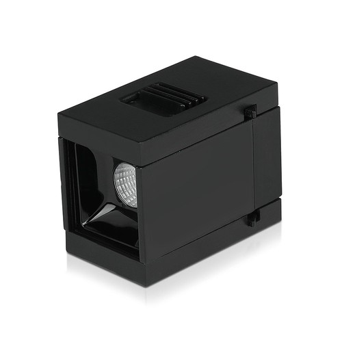 1W LED Magnetisk linjärt spotlight - 4000K, svart, IP20, 24V