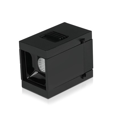 1W LED Magnetisk linjärt spotlight - 4000K, svart, IP20, 24V