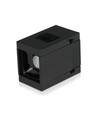 1W LED Magnetisk linjärt spotlight - 4000K, svart, IP20, 24V