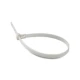 100x Buntband / Kabelstrips - 3,5 x 200 mm, Vit, 100 st.