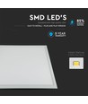 29W LED-panel 600x600mm Samsung-chip 6400K (120lm/W)