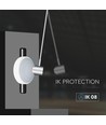 20W LED taklampa - Samsung LED chip, 3-i-1 CCT, IP65 vattentät, bulkhead