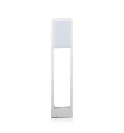10W LED trädgårdslampa, vit - Samsung LED chip, IP65, 3000K, 80cm hög
