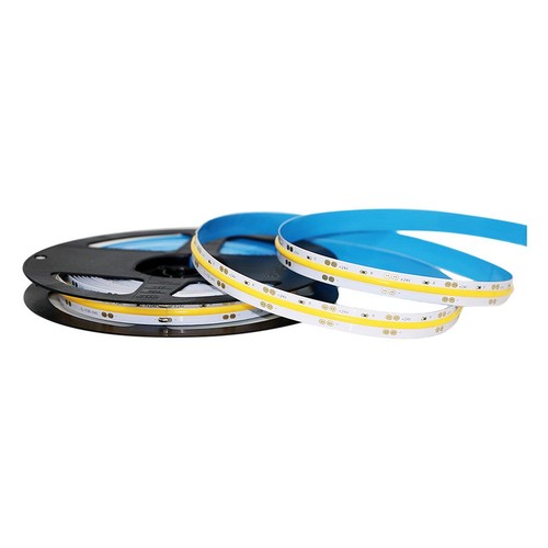 5m 10W/m COB-LED strip - 24V, IP20, 10mm bredd, COB LED
