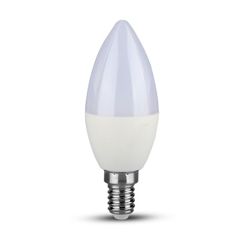 5,5W LED kronljus E14 - Glödlampa, Samsung Chip, 6400K, Dimbar.