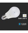 A60 LED-lampa 12W E27 - Plast, Samsung Chip, 6400K, Dimbar.