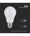 A60 LED-lampa 12W E27 - Plast, Samsung Chip, 6400K, Dimbar.