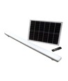 18W Solcells LED Armatur - Utomhus, med Sensor och RF-styrning, 3i1, IP65