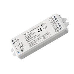 CCT LED strips LEDlife rWave dimmer/CCT controller - Tuya Smart/Smart Life, Push-dim, 12V (60W), 24V (120W)