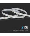 5m 4W/m LED strip, RA90 - 24V, 200lm/W, 90 LED per meter, IP20 inomhus