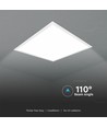 VT-645-1 45W LED PANEL 600x600 SAMSUNG CHIP 4000K 5ÅRS GARANTI