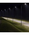 30W LED gatubelysning - Samsung LED-chip, IP65, 100lm/W, grå aluminium