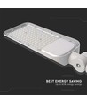 150W LED gatubelysning med Samsung chip och sensor - 135lm/W, IP65, 4000K, grå, justerbar vinkel