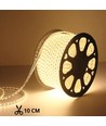 5m 10W/m vattentät LED-strip (Typ X-2) - 230V, IP67, 1300lm/m, kan klippas var 10:e cm, upp till 50m