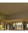 20W Ø16cm LED infällnadspanel med Samsung LED chip - 1780lm, 3000K, svart, hål: Ø15 cm, 5 års garanti