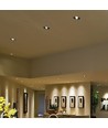 20W Reflektor - LED, COB, Downlight, Samsung Chip, 3000K, Svart.