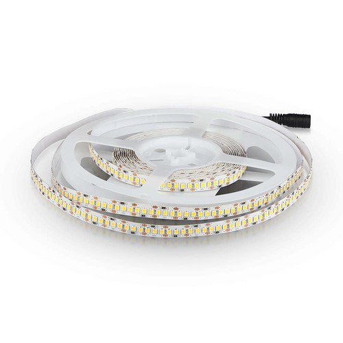 204 LED Strip Ljus 17W/m - 6400K, IP20, 5m/rulle