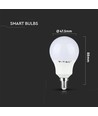 P45 LED Smart Glödlampa 4.8W E14 - RF Kontroll, RGB+3000K, Dimbar.