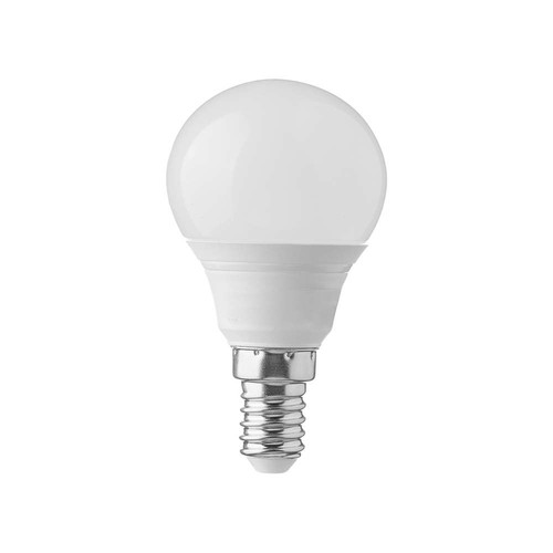 P45 LED Plast Glödlampa 3,7W E14 - 6500K