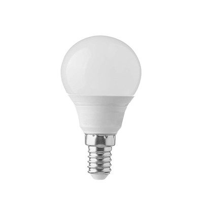 P45 LED Plast Glödlampa 3,7W E14 - 6500K