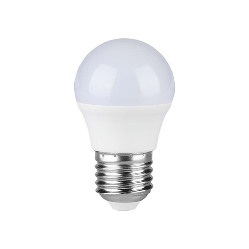 4.5W Plast Lampa E27 - G45, 3000K