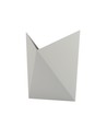 5W vägglampa, grå - IP65, 4000K, aluminium, 120° spridning, inkl. ljuskälla