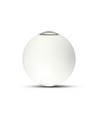 4W vit LED vägglampa - IP65, 4000K, rund, utomhus/inomhus, inkl. ljuskälla