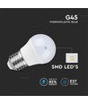 G45 lampa 6,5W E27 - plast, Samsung chip, 4000K