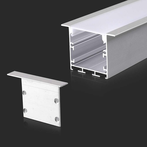 Monteringssats - LED-Strip Infälld, 2000x50x35mm, Vit.