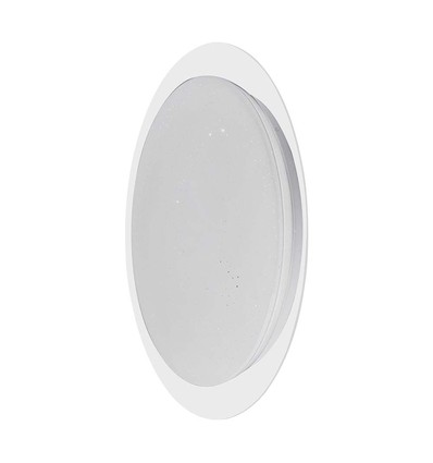 40W Designer Dome LED taklampa - Ø40cm, CCT färgskifte, dimbar, stjärnhimmeleffekt, inkl. fjärrkontroll