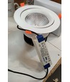 Outlet: Lager rea: Downlight IP44, 35W, 60 grader - Ø:19,8 cm, lutbar