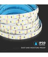 120 LED Stripesljus 20W/m - 6400K, hög lumen, IP20, 5m/rulle